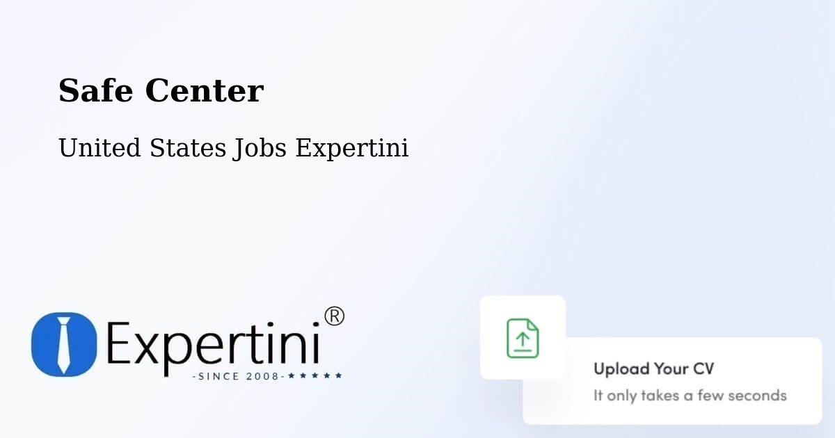 Safe Center - United States Jobs Expertini